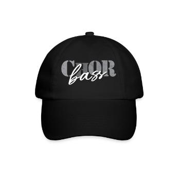 Basse de chœur - Casquette classique - noir/noir - Devant