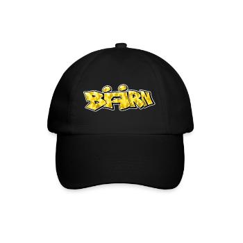 Bärn Graffiti - Baseballkappe - Schwarz/Schwarz - Vorne