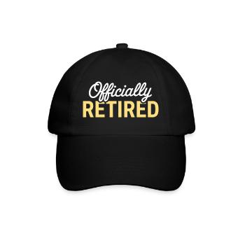 Retired 2026 Funny Retired Graphic Men Retirement - Casquette classique - noir/noir - Devant