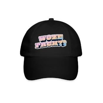 Wow Face Pastel Graffiti Style - Baseball Cap - black/black - Front