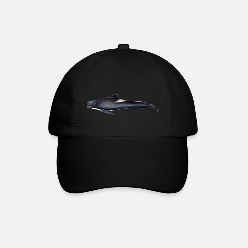 Grindwal - Grindwal - globicéphale noir - Baseballkappe - Schwarz/Schwarz