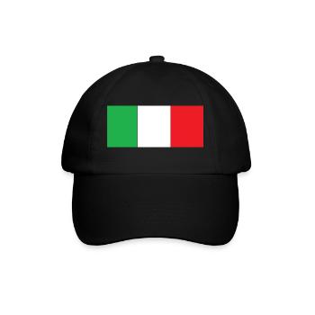 Italia - Baseball Cap - black/black - Front