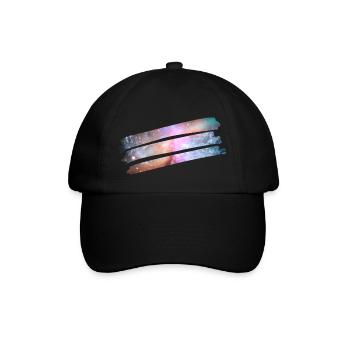 Cosmic Farbe - Baseballkappe - Schwarz/Schwarz - Vorne