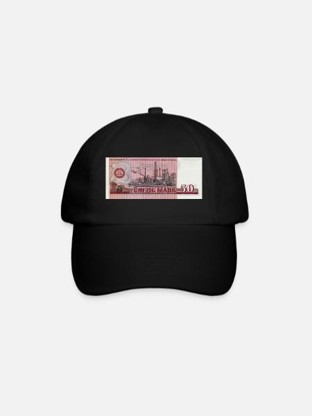 50 Marks of the GDR - Baseball Cap - black/black