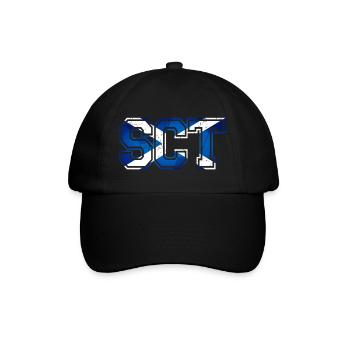 SCT Écosse - Casquette classique - noir/noir - Devant
