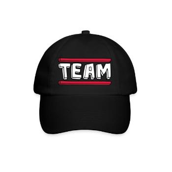 bande dessinée balken logo fête groupe pinceau - Casquette classique - noir/noir - Devant