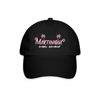 Martinique - Baseballkappe - Schwarz/Schwarz - Vorne