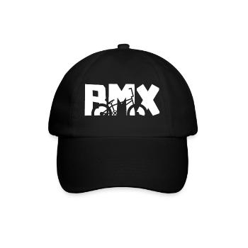 Chemise de pilote BMX – Cool Bike Design - Casquette classique - noir/noir - Devant
