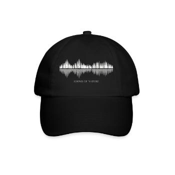 Bruit de la nature - hiver - Casquette classique - noir/noir - Devant