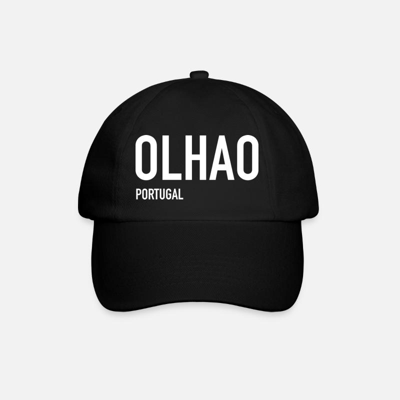 OLHAO - PORTUGAL - Casquette classique - noir/noir