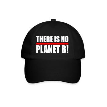 There is no planet B - Casquette classique - noir/noir - Devant
