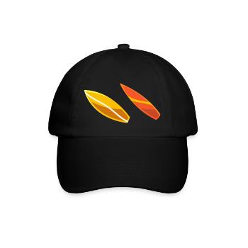 Sup pour les surfeur - Casquette classique - noir/noir - Devant