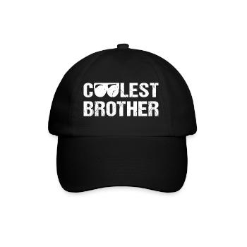 Cooles Brother Cool Bruder - Baseball Cap - black/black - Front