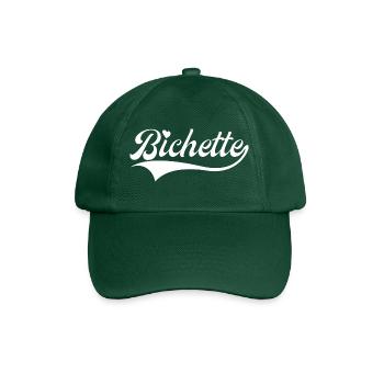 Bichette Petit Surnom Mignon - Casquette classique - vert bouteille - Devant