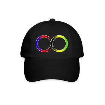 Cyclist Infinite Weltmeister - Baseballkappe - Schwarz/Schwarz - Vorne