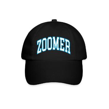 Zoomer - Baseball Cap - black/black - Front