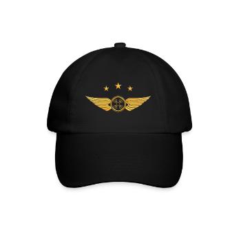 Drone Pilot - Drone Pilot Emblem Badge - Baseball Cap - black/black - Front