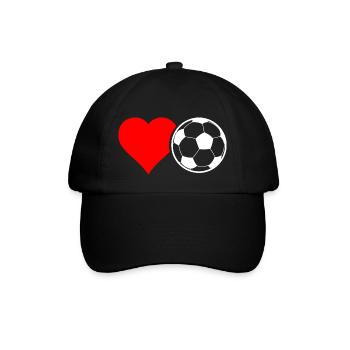 Fußball Soccer - Baseball Cap - black/black - Front
