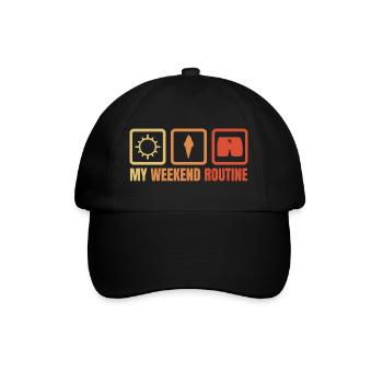 Amateurs de crème glacée - Casquette classique - noir/noir - Devant