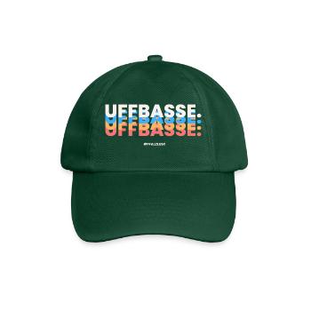 Pfalzlust Uffbasse - Baseballkappe - Flaschengrün - Vorne