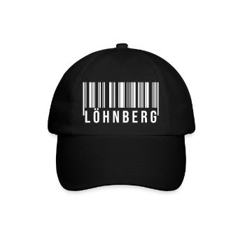 Löhnberg Westerwald - Baseballkappe - Schwarz/Schwarz - Vorne