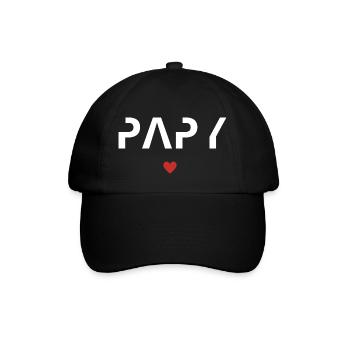 Cadeau meilleur papy - Casquette classique - noir/noir - Devant