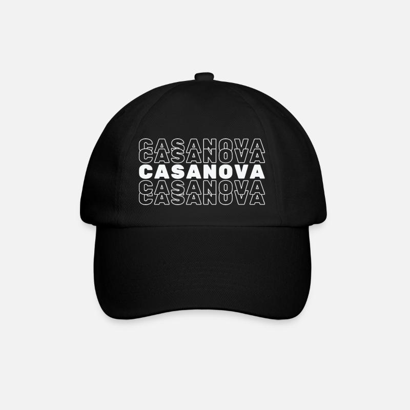 Casanova - Trend 2024 - Baseball Cap - black/black
