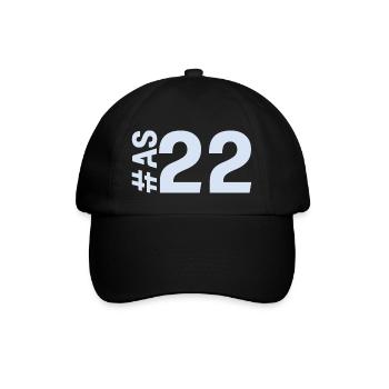 AS22 - Casquette classique - noir/noir - Devant