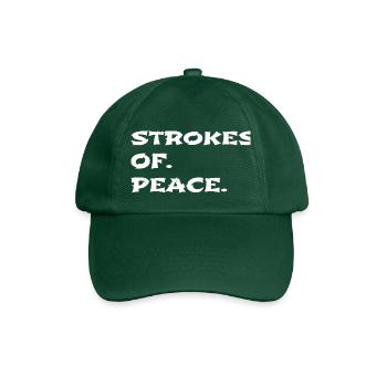 mind-body harmony contemporary art - Baseball Cap - bottle green - Front