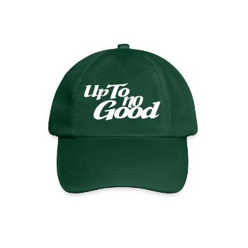 Up To No Good - Baseball Cap - bottle green - Front