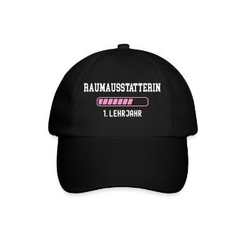 Interior decorator training 1 year of apprenticeship first year - Baseball Cap - black/black - Front