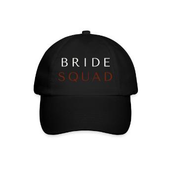 Équipe BRIDE élégante - Casquette classique - noir/noir - Devant