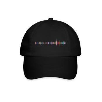 Sound - Baseballkappe - Schwarz/Schwarz - Vorne