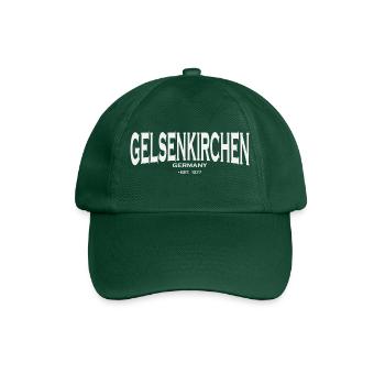 Gelsenkirchen - Baseballkappe - Flaschengrün - Vorne