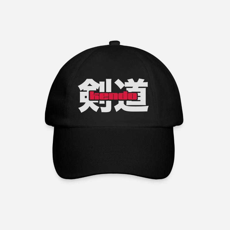 Kendo - Baseballkappe - Schwarz/Schwarz