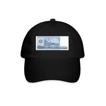 100 marks de la RDA - Casquette classique - noir/noir - Devant