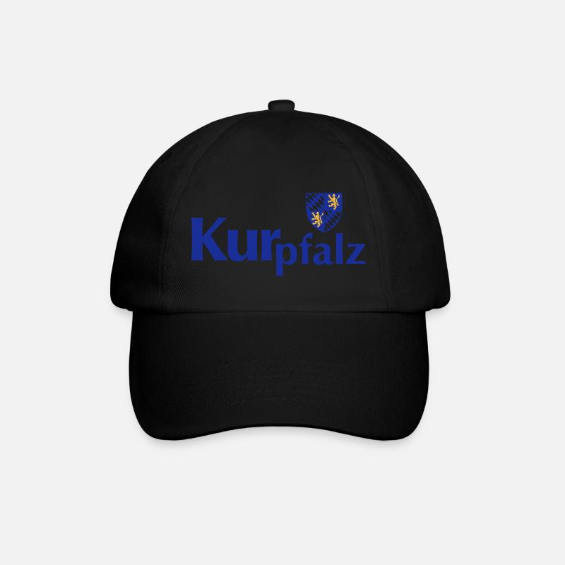 Kurpfalz-Tasche - Baseballkappe - Schwarz/Schwarz