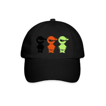 ninjas_002 - Baseball Cap - black/black - Front