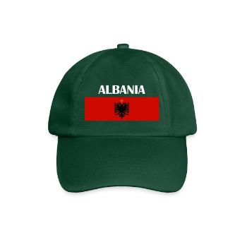 Albania - Casquette classique - vert bouteille - Devant