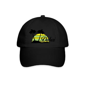 Dubai - Baseball Cap - black/black - Front