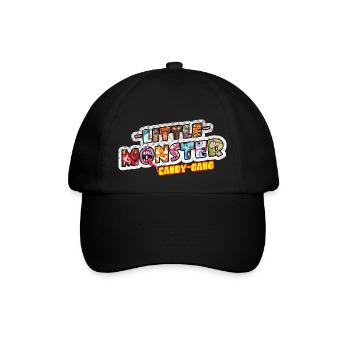 Little Monster Candy Gang Halloween Feier Party - Baseballkappe - Schwarz/Schwarz - Vorne