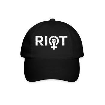 Riot Women Power - Baseball Cap - black/black - Front