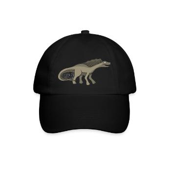 Dino 14 - Baseballkappe - Schwarz/Schwarz - Vorne