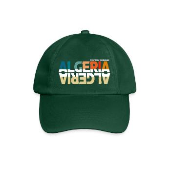 Algeria is God who gives - Baseball Cap - bottle green - Front