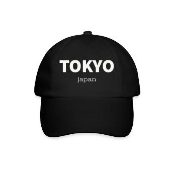 Tokyo - Baseball Cap - black/black - Front