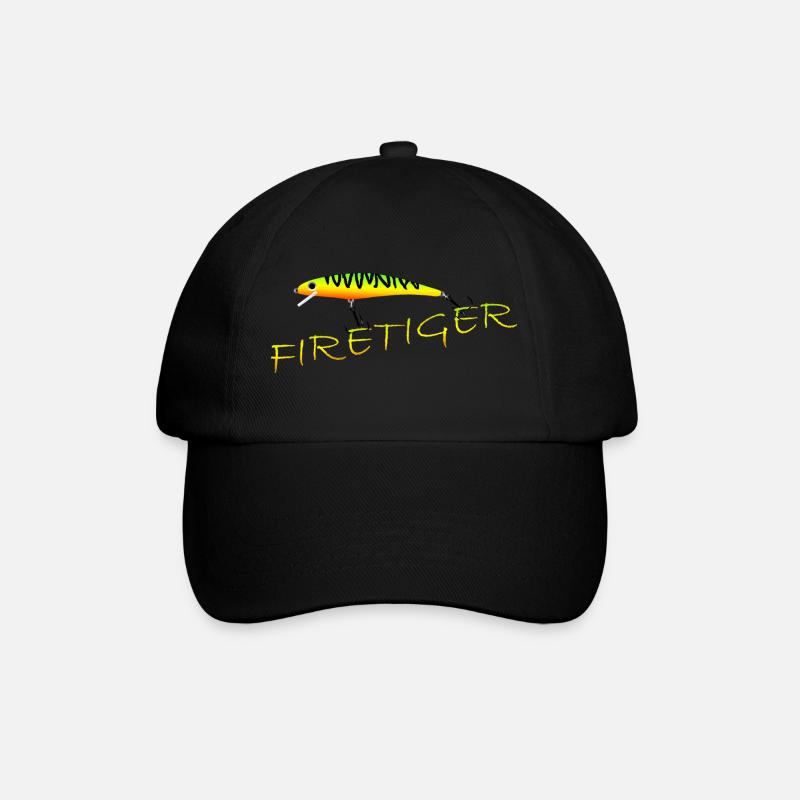Firetiger - Baseball Cap - black/black