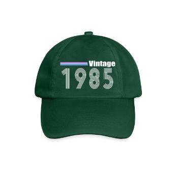 1985 - Baseballkappe - Flaschengrün - Vorne