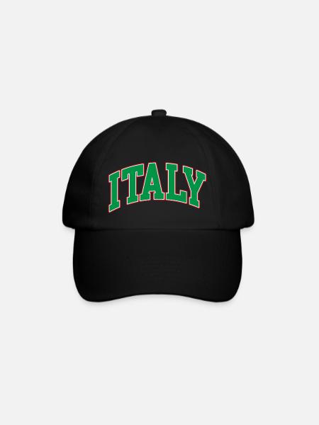 Italie Italie - Casquette classique - noir/noir