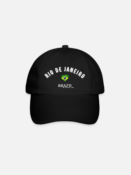 Rio de Janeiro brazil - Casquette classique - noir/noir