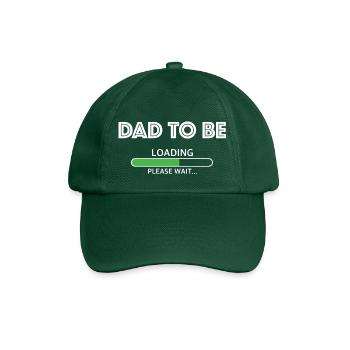 Daddy should charge | Child, Baby on board, Kita - Baseball Cap - bottle green - Front
